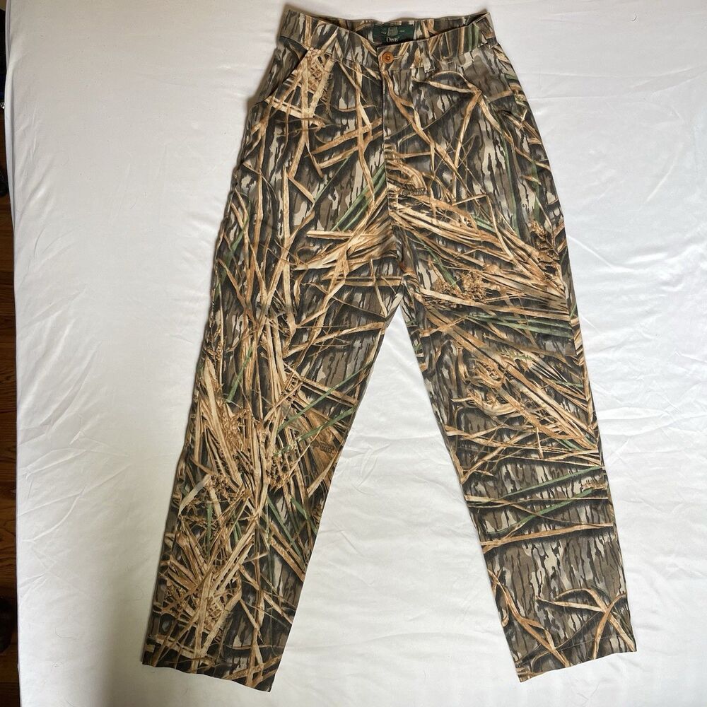 VTG Orvis Camo Pants Women’s Size 10 Shadow Grass Loose Hunting Camouflage Gorp